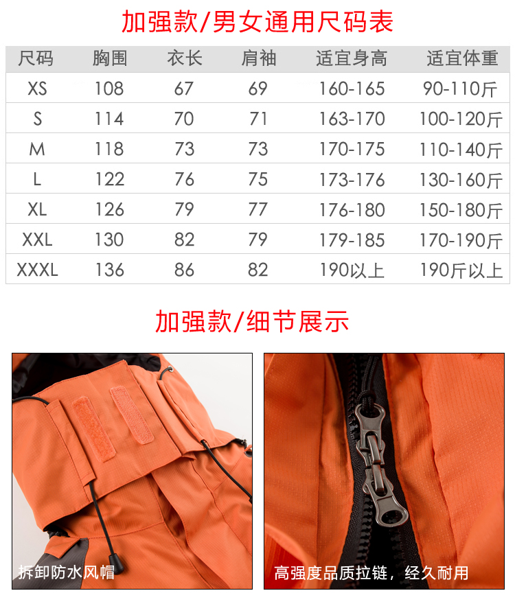 尺碼表展示 尺碼表展示