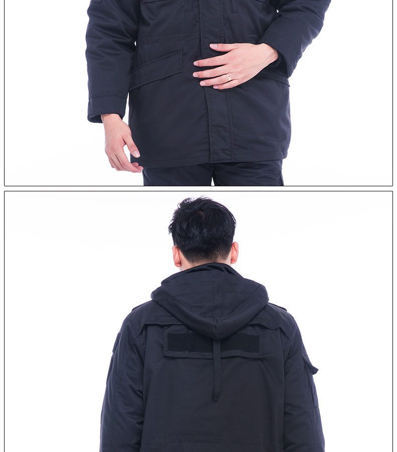 加厚防寒服保安冬作訓(xùn)服 加厚防寒服保安冬作訓(xùn)服