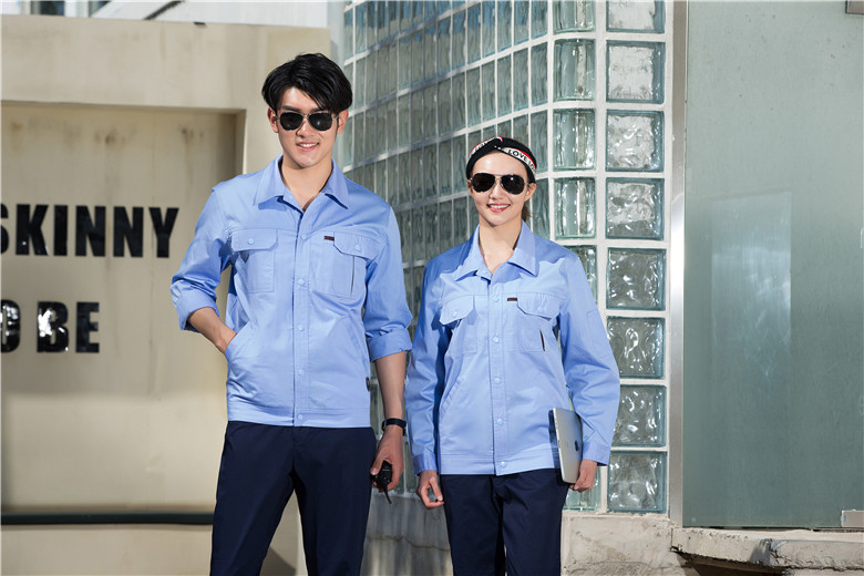 新款長(zhǎng)袖工作服定制 新款長(zhǎng)袖工作服定制
