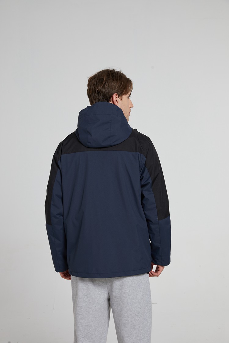 男款模特上身效果圖背面展示 男款模特上身效果圖背面展示