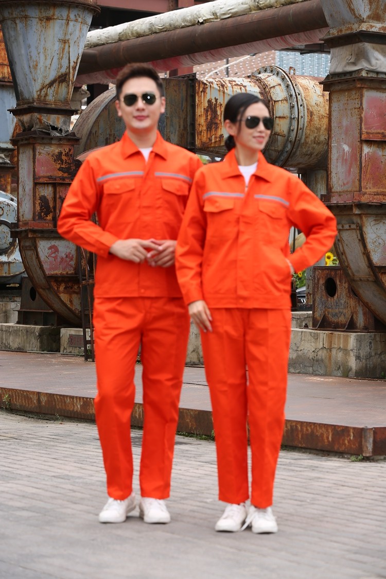 春秋長(zhǎng)袖滌棉工作服