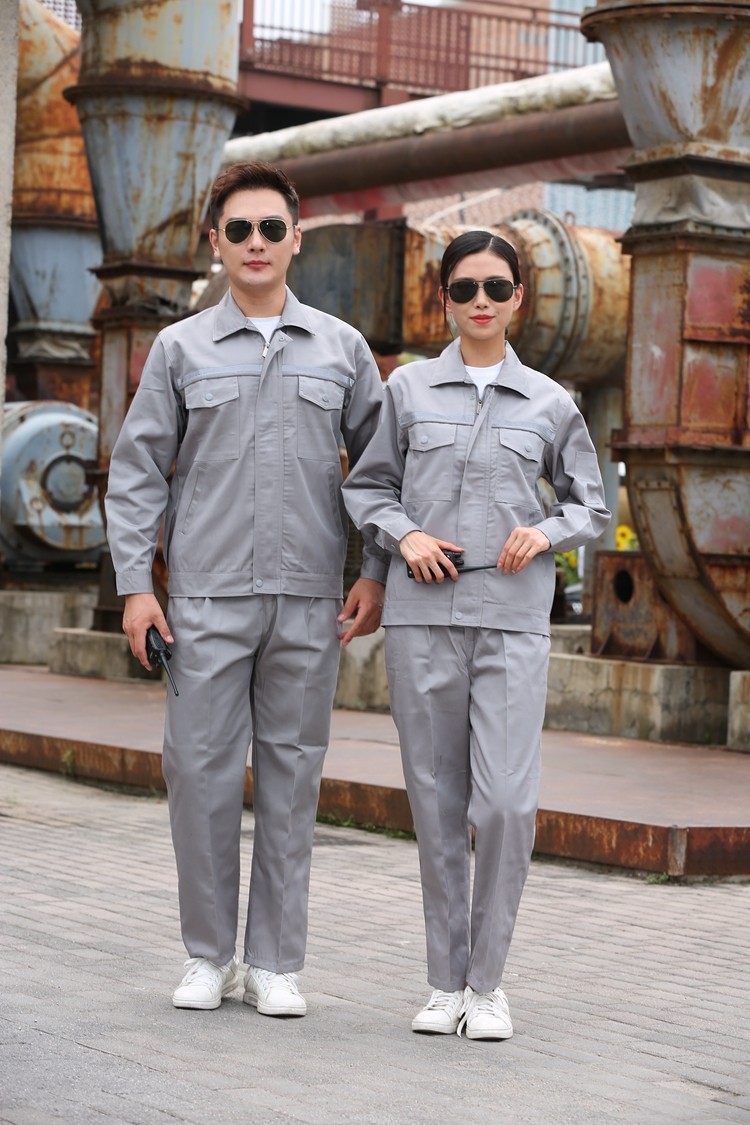 春秋長(zhǎng)袖滌棉工作服