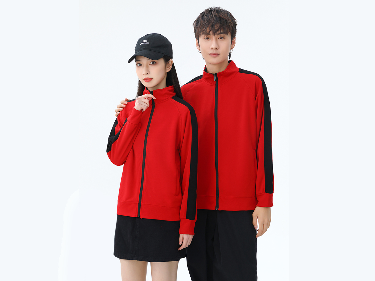 撞色立領衛(wèi)衣定制 撞色立領衛(wèi)衣定制