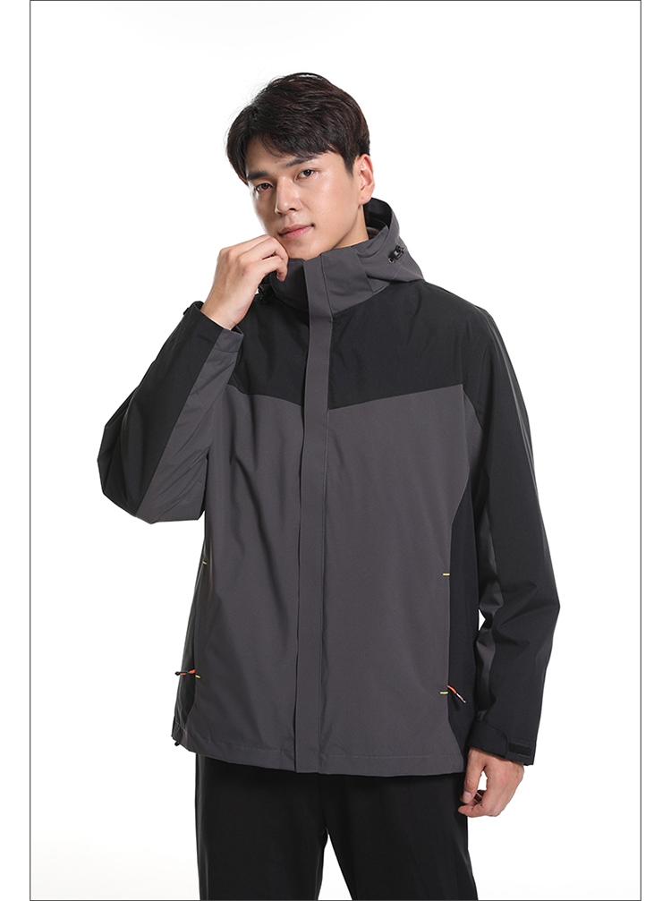 沖鋒衣模特上身效果展示圖 沖鋒衣模特上身效果展示圖