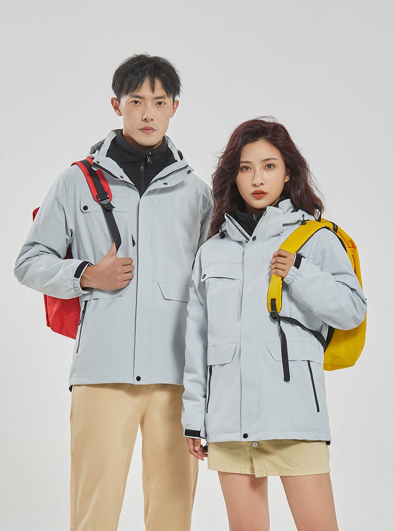 沖鋒衣模特上身效果展示圖 沖鋒衣模特上身效果展示圖